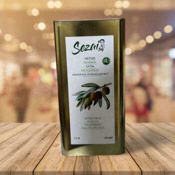 5 Lt Ultra High Polyphenol Extra Virgin Olive Oil | Antioxidant Rich | Award-Winning | Early Harvest | Unfiltered | Lab Certified